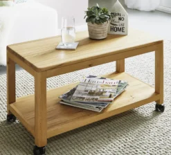 Servierwagen 75x40cm 'Bayreuth' Kernbuche massiv