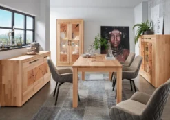 Sideboard 110cm 'Danzig' Kernbuche geölt