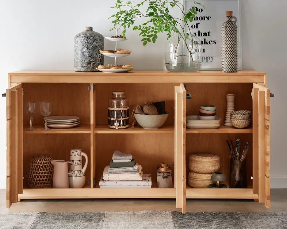 Sideboard 171cm 'Danzig' Kernbuche geölt