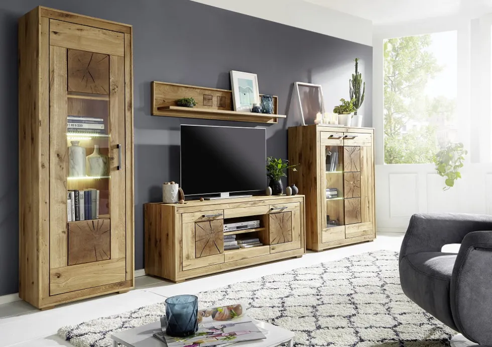 Sideboard 171cm 'Danzig' Wildeiche geölt
