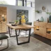 Sideboard mit Beleuchtung 180cm 'Montana' Kernbuche geölt