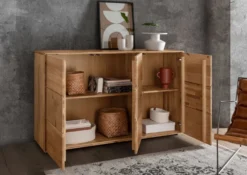 Sideboard mit Holztüren 150cm 