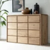 Sideboard 130x91cm 'Alexandra' Wildeiche geölt