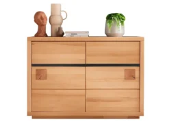 Sideboard 120x85cm "Bergamo" Kernbuche geölt WZ-0159