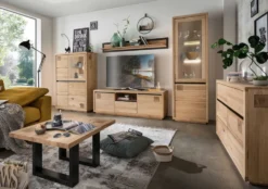 Sideboard 120x85cm "Bergamo" Wildeiche geölt WZ-0159