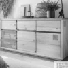 Sideboard 175x85cm "Bergamo" Wildeiche geölt WZ-0159