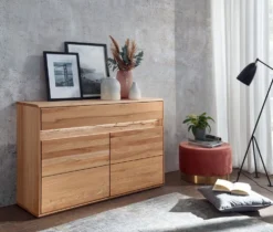 Sideboard 123x86cm "Berlin" Kernbuche geölt