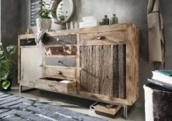 Sideboard 180x95cm 'Bombay' Mango & Eisen
