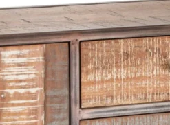 Sideboard 150x90cm 'Compton' recyceltes Altholz & Eisen vintage