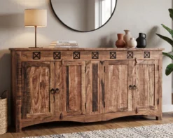 Sideboard 178x88cm "Cordoba"' Akazie massiv lackiert