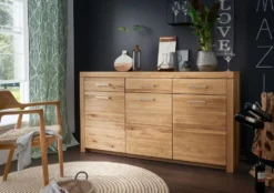 Sideboard 170x92cm "Dover" Wildeiche geölt WZ-0169