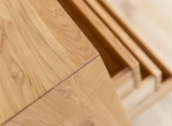 Sideboard 121x90cm 'Jannik' Wildeiche massiv 4 Schubkästen 4x Holz