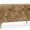 Sideboard 160x80cm 'Kalani' Mango massiv natur lackiert