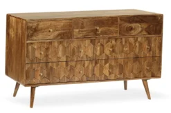 Sideboard 160x80cm 'Kalani' Mango massiv braun lackiert