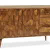 Sideboard 140x79cm 'Kalani' Mango massiv braun lackiert