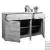 Sideboard 149x91cm "Kent" Kernbuche massiv AV
