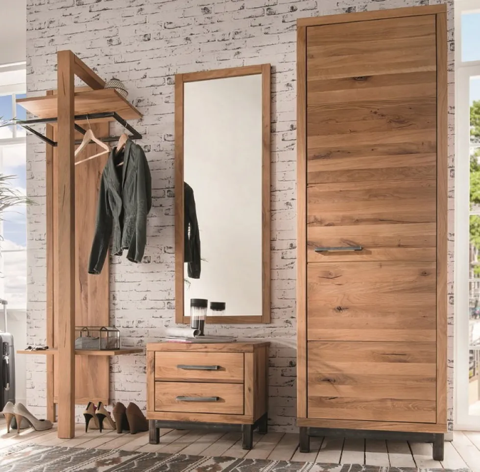Sideboard 107x77cm Lima' Wildeiche massiv