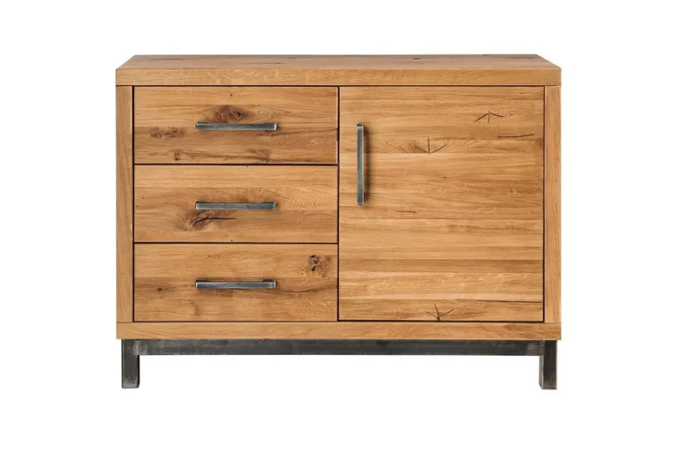 Sideboard 107x77cm Lima' Wildeiche massiv