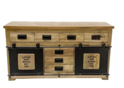 Sideboard 150x80cm 'Mark' Mango & Eisen