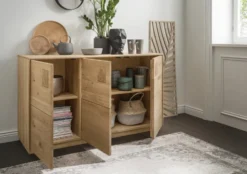 Sideboard 139x80cm 'Monza' Wildeiche geölt