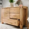 Sideboard 140x90cm 'Palermo' Eiche massiv geölt