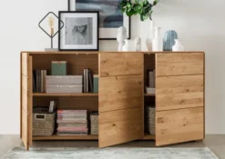 Sideboard 172x84cm 'Prag' Wildeiche geölt WZ-0546
