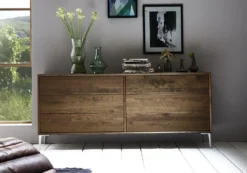 Sideboard 178x78cm 'Queens' Eiche tabac lackiert