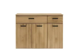 Sideboard 120x89cm "Riga" Wildeiche massiv