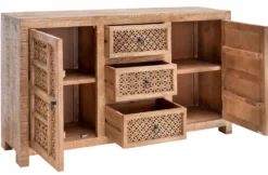 Sideboard 150x85cm 'Shania' Mangoholz massiv