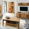 Sideboard 165x77cm "Zarah" Wildeiche geölt