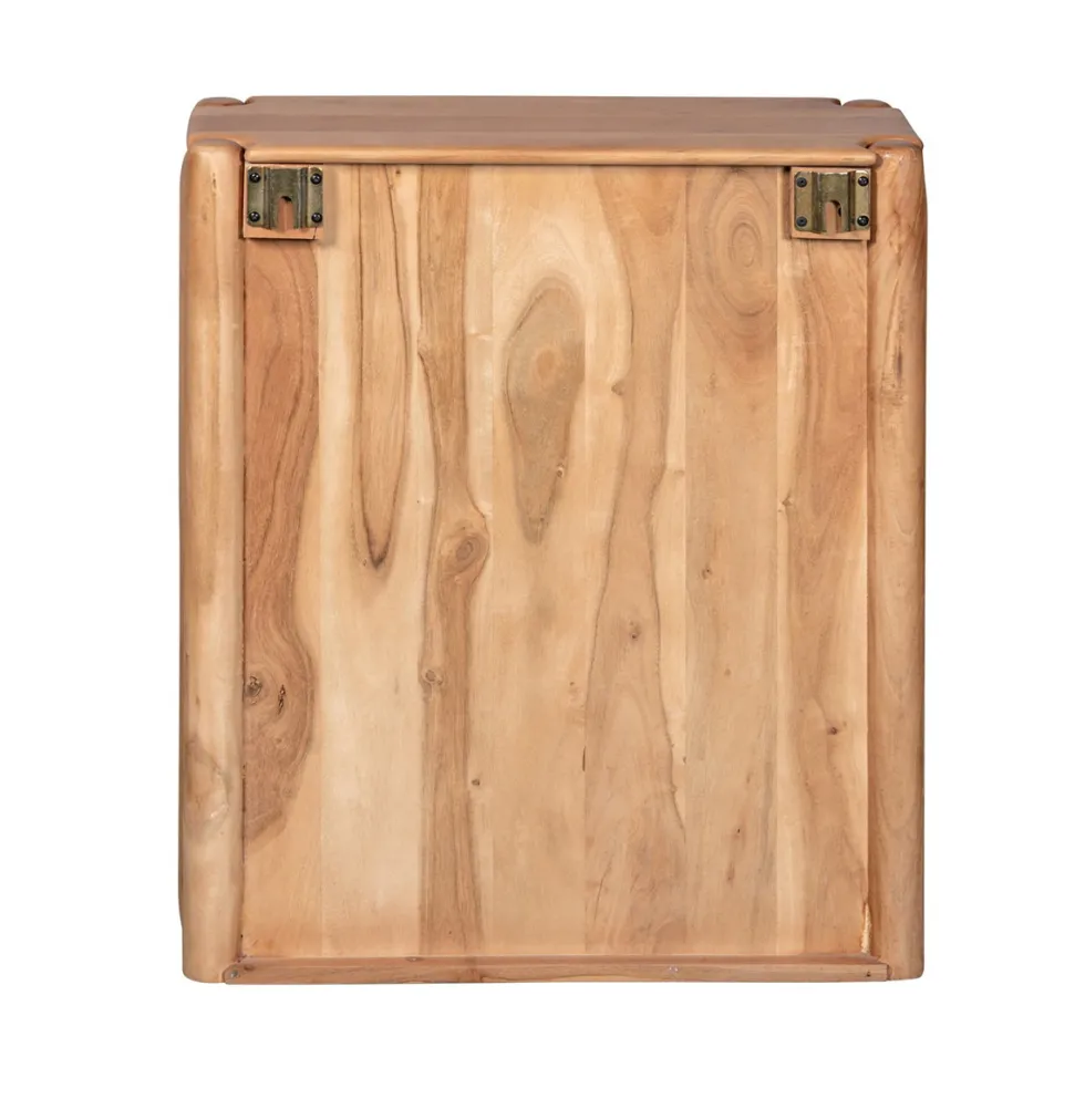 Spiegelschrank 60x70cm 'Richmond' Akazie massiv