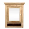 Spiegelschrank 60x71cm 'Tibet' Mango natur