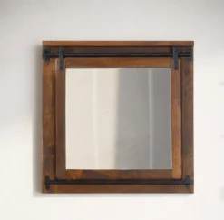 Spiegel 68x68cm 'Bayamo' Mango & Eisen