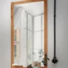 Spiegel 50x100cm 'Lima' Kernbuche massiv