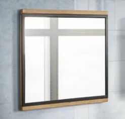 Spiegel 68x68cm 'Timbero' Eiche massiv