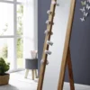 Standspiegel 50x175cm 'Bayreuth' Kernbuche massiv