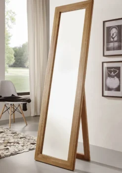 Standspiegel 50x175cm 'Bayreuth' Wildeiche massiv