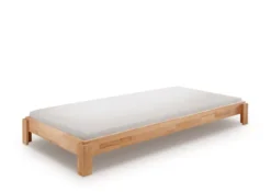 Stapelbett 90x200cm 'Dubi' Buche massiv natur geölt