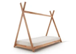Tipi-Bett 'Cleo' Buche natur ohne Rost