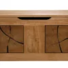 Truhe 80x40cm 'Danzig II' Wildeiche massiv