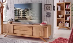 TV Board 180cm 'San Diego' Wildeiche geölt massiv
