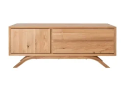 TV Board 120cm 'San Diego' Wildeiche geölt massiv