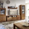 TV Board eine Türe 2 Schubkästen 180x60cm "Indian Sunset" Sheesham