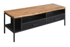 TV Board 160x58cm "Kuba" Akazie mit Baumkante