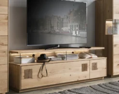 TV Board 170x56cm 'Monza' Wildeiche geölt