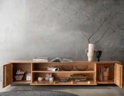 TV Board 219x47cm "Savona" Wildeiche geölt