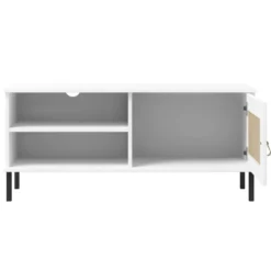 TV Board 105x47cm 'Seattle' Kiefer massiv weiß