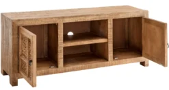 TV Board 145x58cm 'Shania' Mangoholz massiv