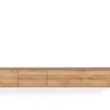 TV Board zum hängen 220cm "Kent" Wildeiche massiv