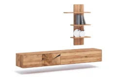 TV Kombination I 220cm "Belfast" Wildeiche massiv